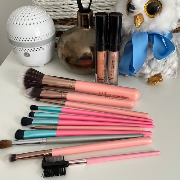 Luxie Makeup Luxie Morphe Brushes Elf Lip Glosses Poshmark